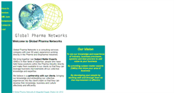 Desktop Screenshot of globalpharmanetworks.com